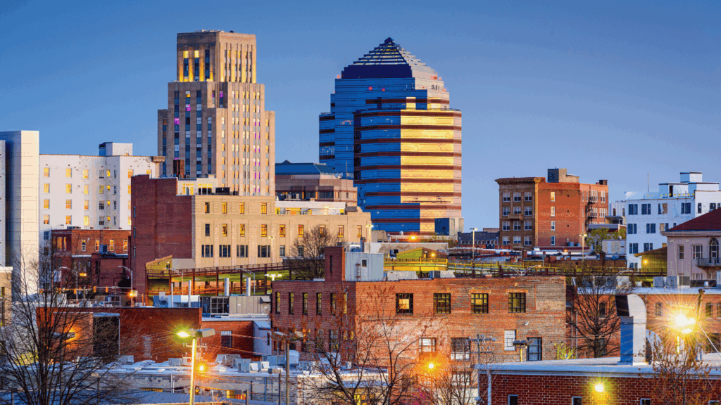 Downtown Skyline of Durham, NC
